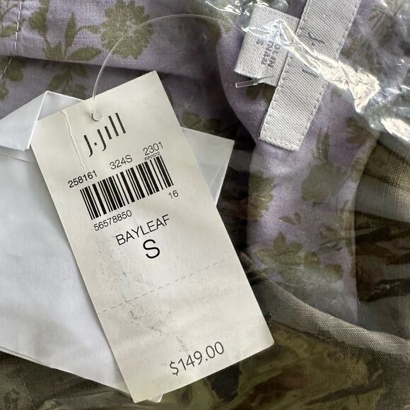 J. Jill Soft Long Blazer Bayleaf S NWT IN PACKAGING - Picture 3 of 4